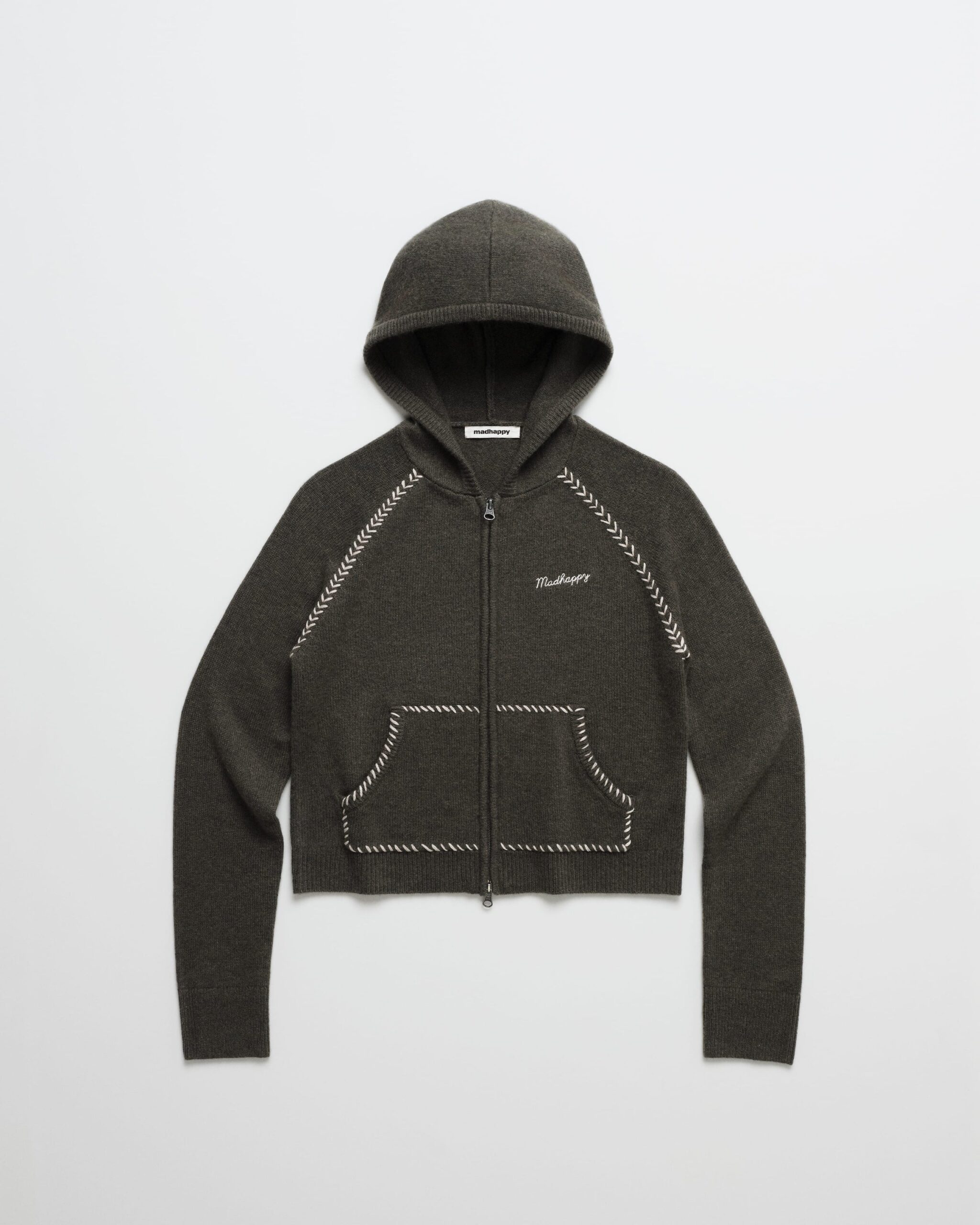 Madhappy-Fall-Classics-Sweater-Hoodie-Flat-Terra-Tortoise-Heather-01_0c92ac80-8b15-4244-be20-91662969820c Knit Zip Up Hoodie