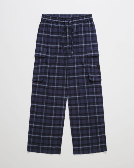 Flannel Cargo Boxer Pant