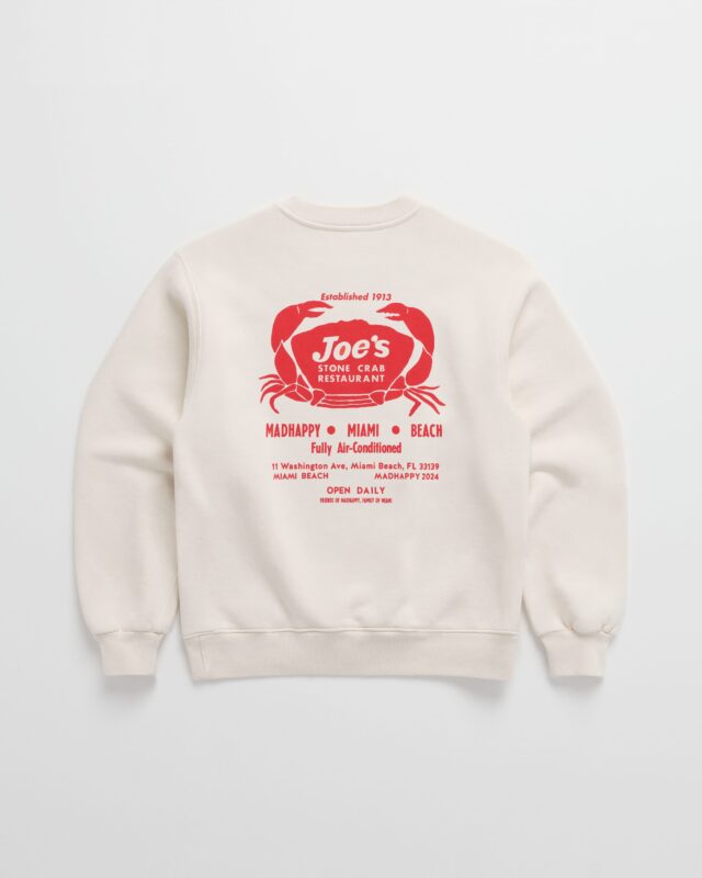 Joe's Stone Crab Midweight Crewneck