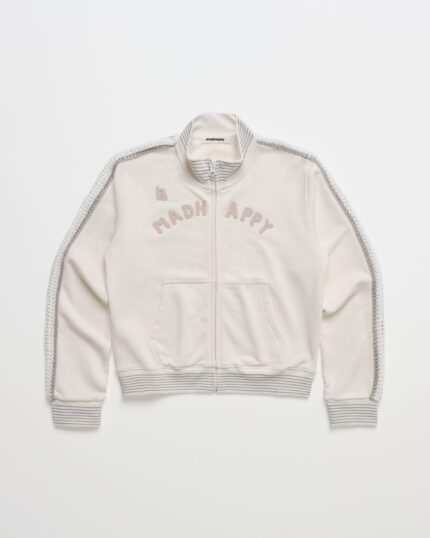 Crochet Trim Track Jacket