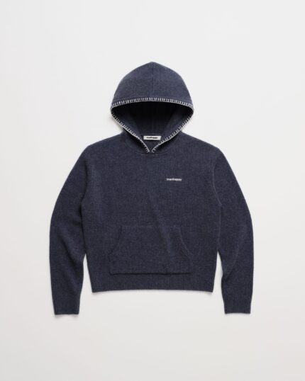 Pullover Sweater Heather Navy Hoodie