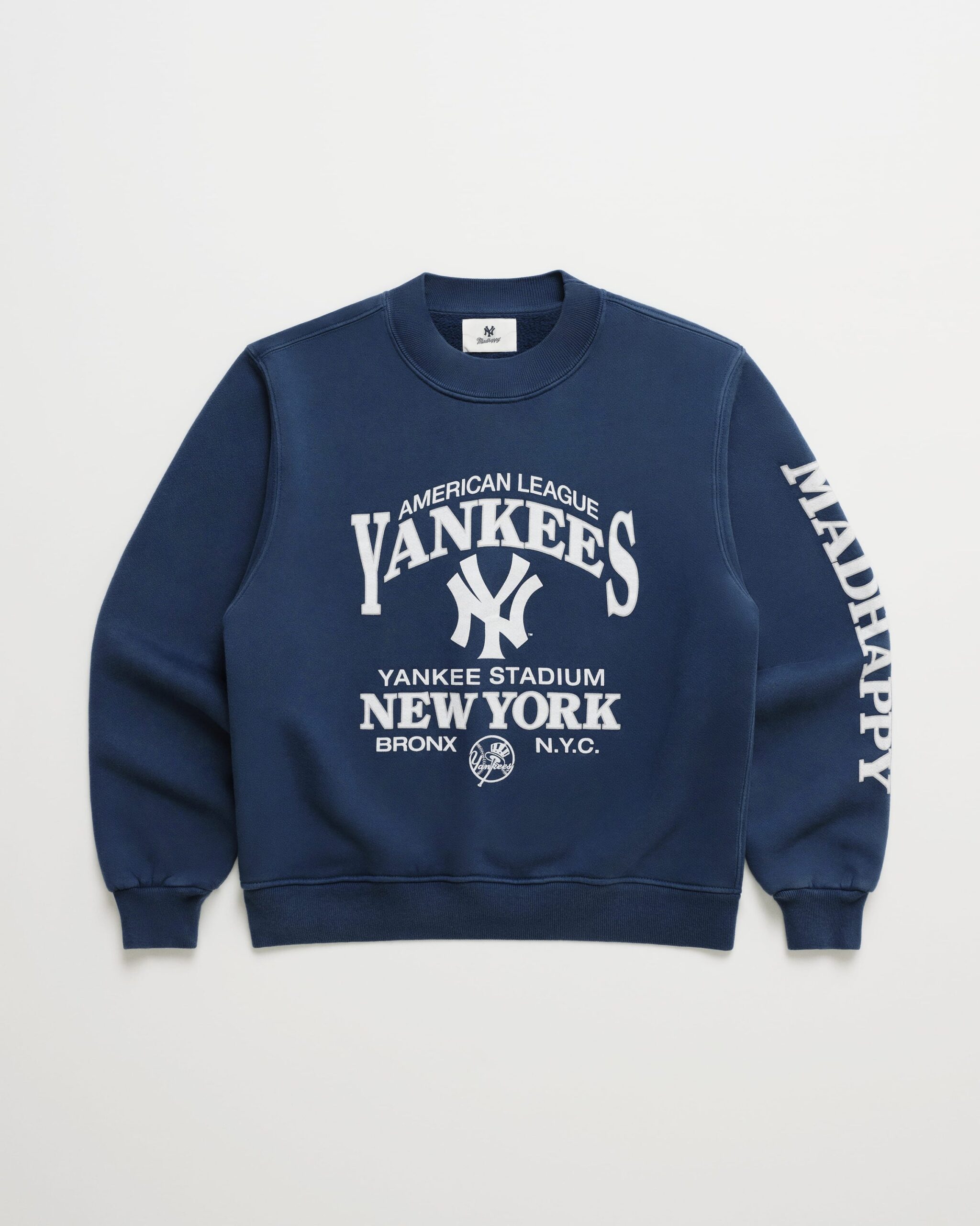 Madhappy-Yankees-Graphic-Fleece-Mock-Neck-Flat-Atlantic-01 Yankees Mockneck