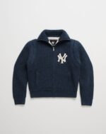 Yankees Knit Baseball Jacket