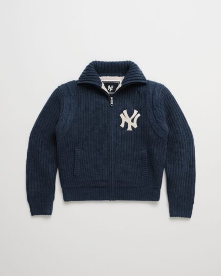Yankees Knit Baseball Jacket